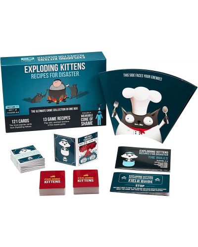Joc de societate Exploding Kittens: Recipes For Disaster - party - 4