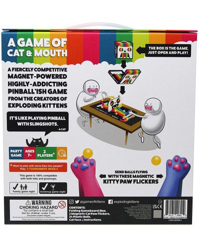 Joc de societate pentru doi jucatori A Game of Cat & Mouth - party - 3