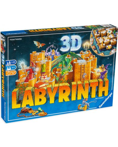 Joc de societate Ravensburger 3D Labyrinth - pentru copii  - 1
