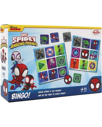 Joc de societate Bingo Spidey 2023 - Pentu copii - 1