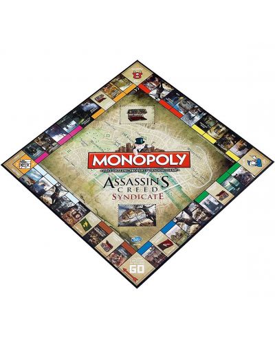 Joc de masa Hasbro Monopoly - Assassins's Creed Syndicate - 3