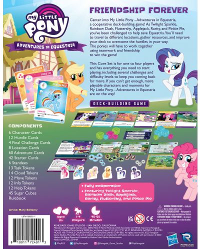 Joc de societate My Little Pony DBG: Adventures in Equestria - cooperativ - 2