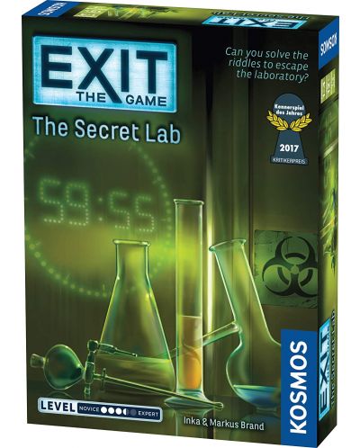 Joc de societate Exit: The Secret Lab - de familie	 - 1