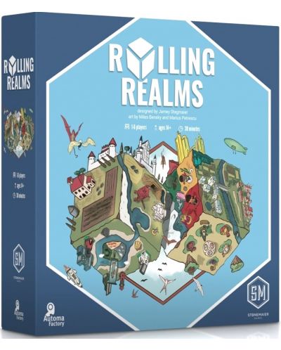 Joc de societate Rolling Realms - de familie - 1