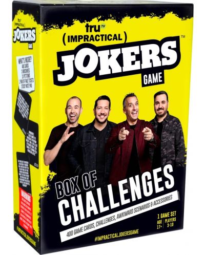 Joc de bord Impractical Jokers: Box of Challenges - Petrecere - 1