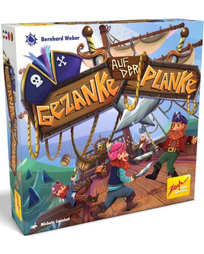 Joc de societate Gezanke auf der Planke - pentru copii - 1