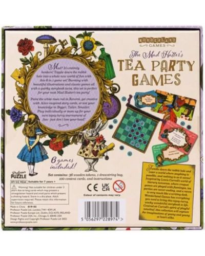 Joc de societate The Mad Hatter's Tea Party Games - familie - 2