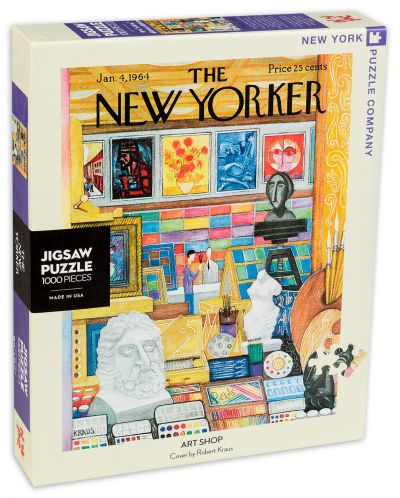 Puzzle New York Puzzle de 1000 piese - Magazin de arta - 1
