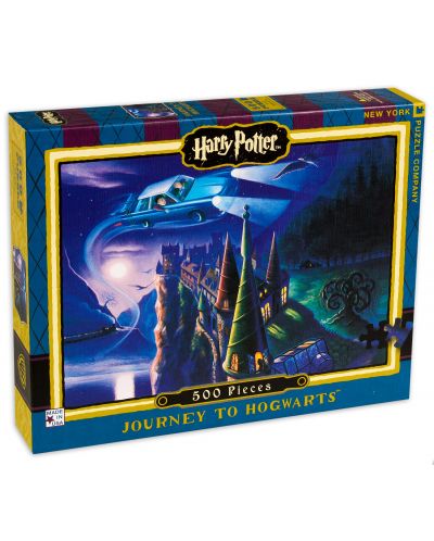 Puzzle New York Puzzle de 500 piese - Calatorie spre Hogwarts - 1