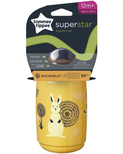 Tommee Tippee - Superstar, 390 ml, galben - 5