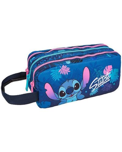 Penar Cool Pack Primus - Stitch, cu 3 fermoare și mâner - 1