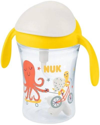 NUK - Motion Cup, 230 ml, galben - 1