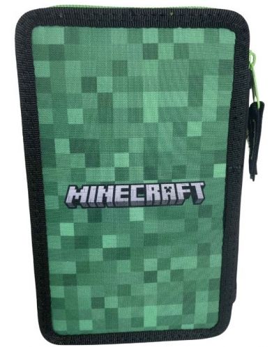 Penar echipat Minecraft - Creeper Green, 2 fermoare - 2