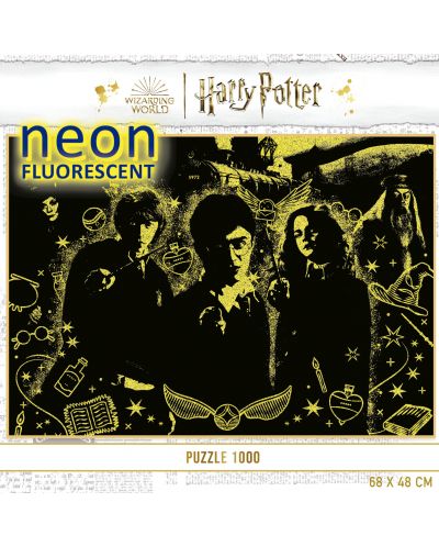 Puzzle neon Educa din 1000 de piese - Harry Potter - 3