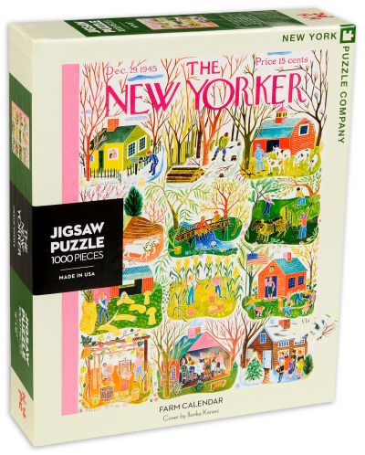 Puzzle New York Puzzle de 1000 piese - Calendar agricol - 1