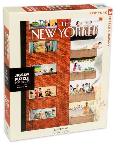 Puzzle New York Puzzle de 500 piese - Viata la oras - 1