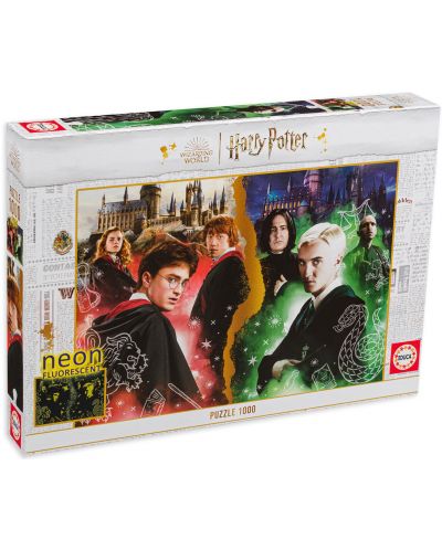 Puzzle neon Educa din 1000 de piese - Harry Potter - 1