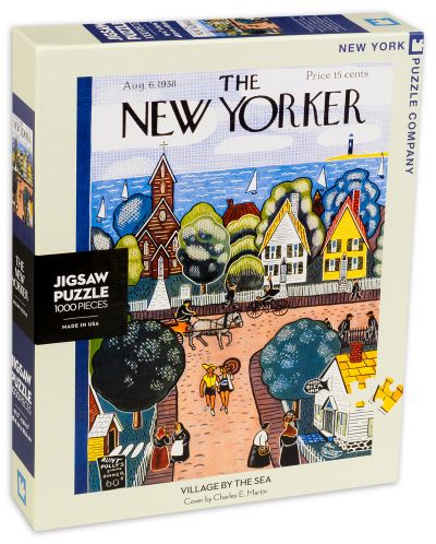 Puzzle New York Puzzle de 1000 piese - Satuc langa mare - 1