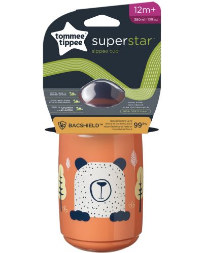 Tommee Tippee - Superstar, 390 ml, portocaliu - 4