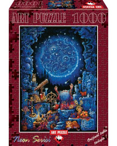 Puzzle neon Art Puzzle din 1000 de piese - Astrologie - 1