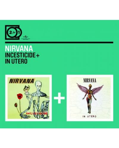 Nirvana - 2 For 1 Incesticide / In Utero (2 CD) - 1