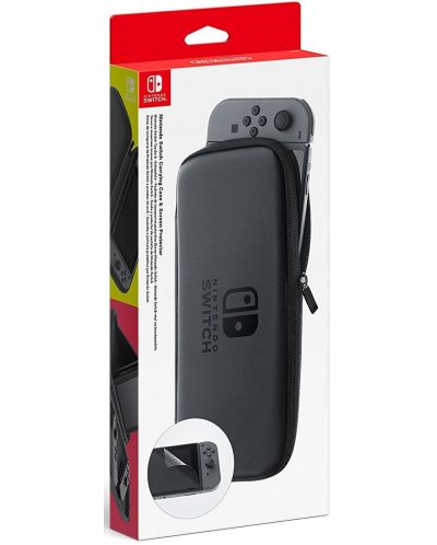 Nintendo Switch - Gentuta de depozitare si protector de ecran - 1