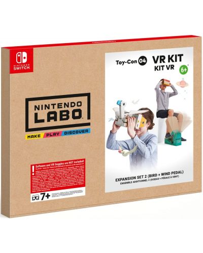 Nintendo LABO - VR Kit Expansion SET 2 Bird + Wind Pedal (Nintendo Switch) - 1