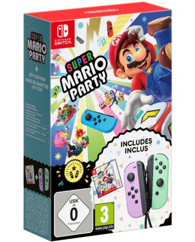 Set de Joy-Con Nintendo Switch (controllers) Super Mario Party - 1