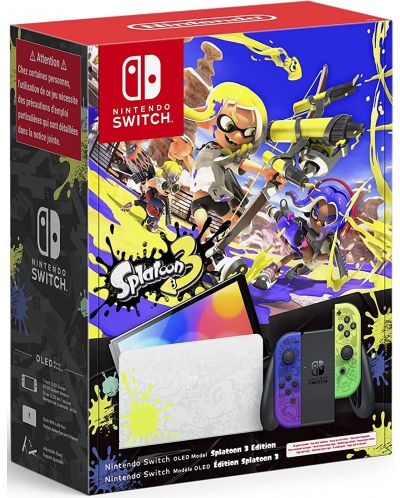 Nintendo Switch OLED - Splatoon 3 Edition | Ozone.ro