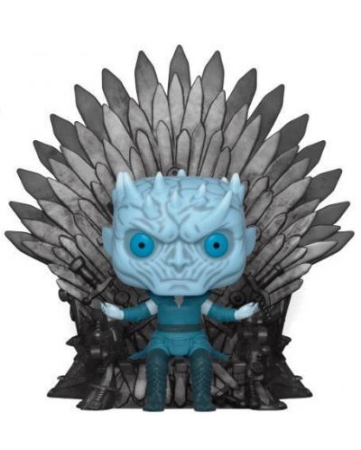 Figurina Funko Pop! Deluxe: Game of Thrones - Night King Sitting on Throne, #74 - 1