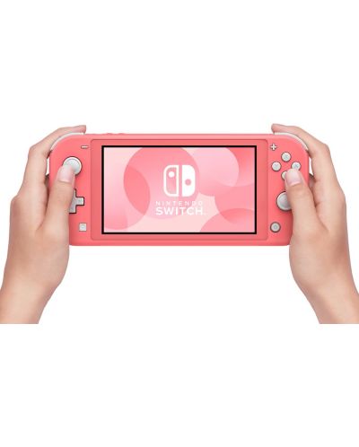 Nintendo Switch Lite - Coral, Animal Crossing: New Horizons Bundle