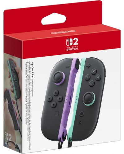 Nintendo Switch Joy-Conセット Nintendo Switch 2 Joy-Con 2 (set controler) - violet/verde | Ozone.ro