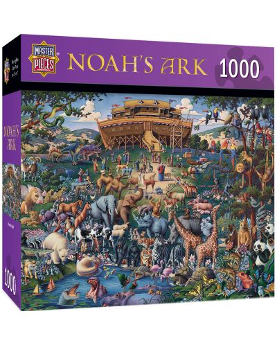 Puzzle Master Pieces de 1000 piese - Arca lui Noe, Erik Dowdle - 1