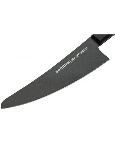 Cuțitul șefului bucătarului Samura - Shadow, 16.6 cm, acoperire neaderentă neagră - 3