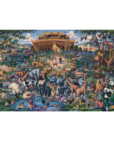 Puzzle Master Pieces de 1000 piese - Arca lui Noe, Erik Dowdle - 2