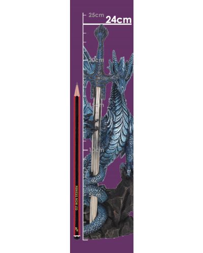 Cuțit pentru scrisori Nemesis Now Art: Ruth Thompson - Sea Blade, 24 cm - 8