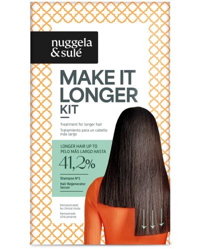 Nuggela & Sulé Terapie pentru creșterea accelerată a părului Make it Longer, 250 + 70 ml - 1