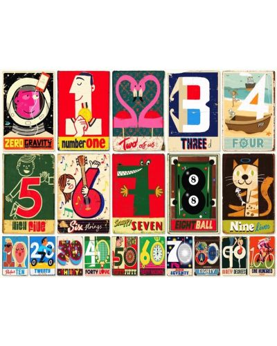 Puzzle New York Puzzle de 48 piese - Numere - 2