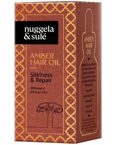 Nuggela & Sulé Ulei de păr cu uleiuri din Africa, 30 ml - 2