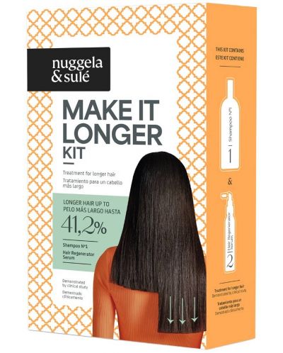 Nuggela & Sulé Terapie pentru creșterea accelerată a părului Make it Longer, 250 + 70 ml - 2