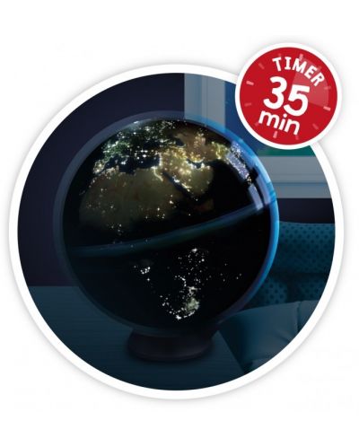 Jucărie educativă Buki France - Glob rotativ strălucitor 2 în 1, 20 cm - 5