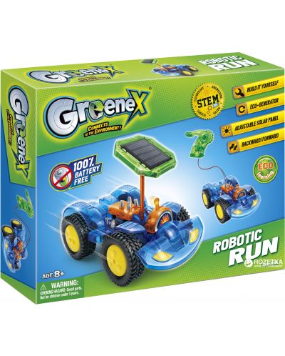 Kit educațional STEM т Amazing Toys Greenex - Mașină solară - 3