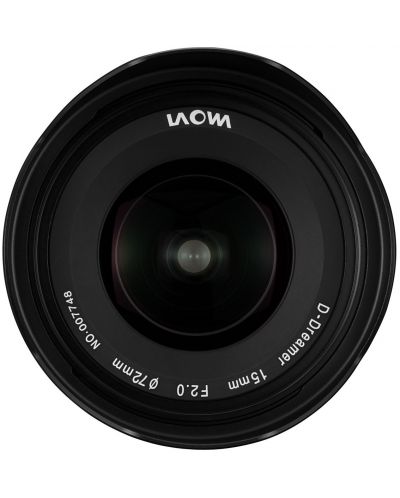 Obiectiv foto Laowa - FF II, 15mm, f/2 Zero-D, за Nikon Z - 2