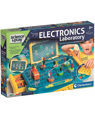Set educațional Clementoni Science & Play - Laborator de electronică - 1