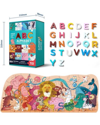 Joc educativ pentru copii Toi World - Alfabetul eglez - 2