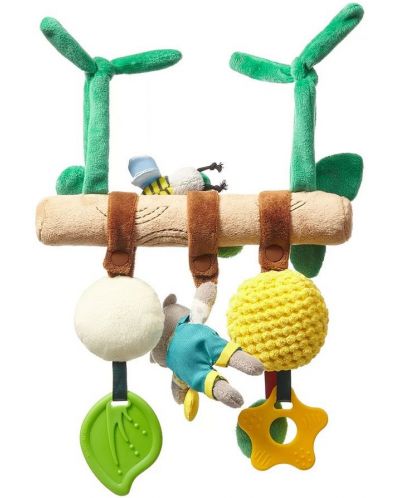 Jucărie educativă pentru cărucior Babyono Play More - Teddy Gardener - 1