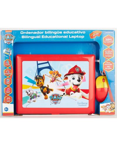 Laptop educativ Lexibook - Paw Patrol, cu 124 de activități, limba bulgară/engleză - 3