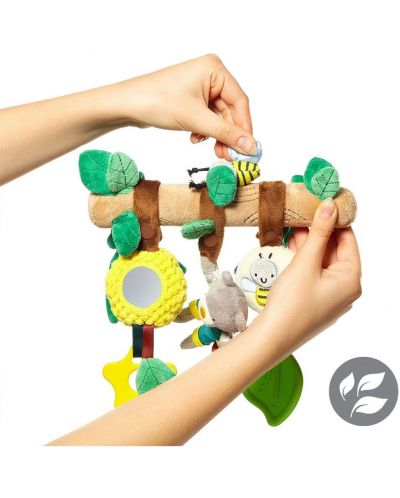 Jucărie educativă pentru cărucior Babyono Play More - Teddy Gardener - 8