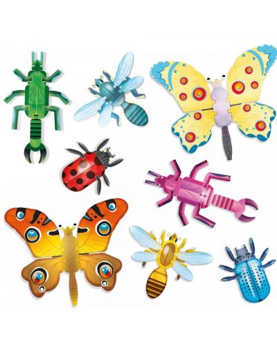 Joc educativ Headu Montessori - Insect builder - 2