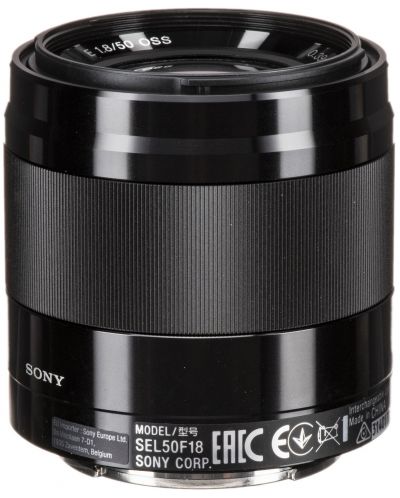 Obiectiv foto Sony - E, 50mm, f/1.8 OSS, Black - 2